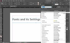 InDesign Fonts | A Complete Guide on InDesign Fonts