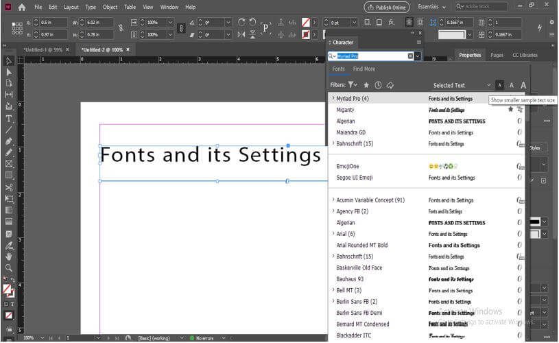 how to download fonts to indesign mac