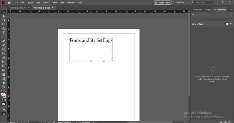 InDesign Fonts 5