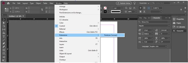 Install InDesign Extension 19