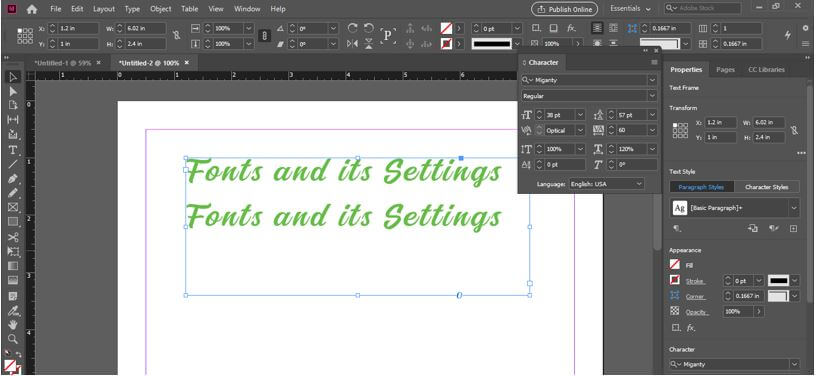 New Add InDesign Fonts 6