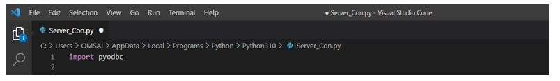 Python SQL Server Connection 3