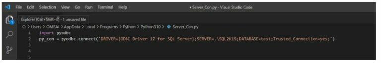 Python Sql Server Connection | How To Connect Python Sql Server?