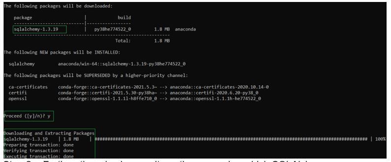 SQLAlchemy How To Create The Environment For SQLAlchemy 