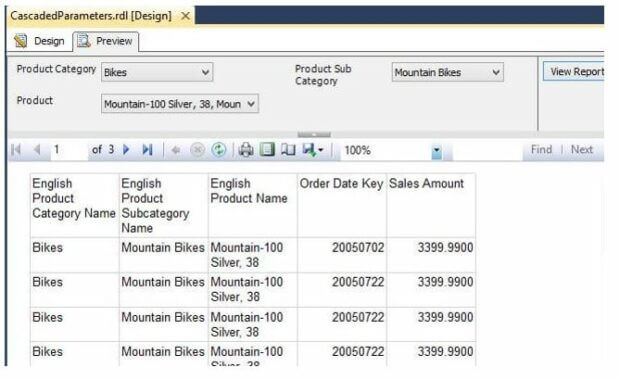 SSRS Cascading Parameters | Create SSRS Cascading Parameters