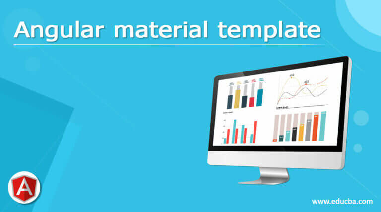 Angular material template | How to create a template in Angular material?