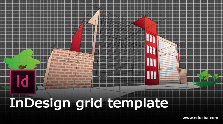 InDesign grid template
