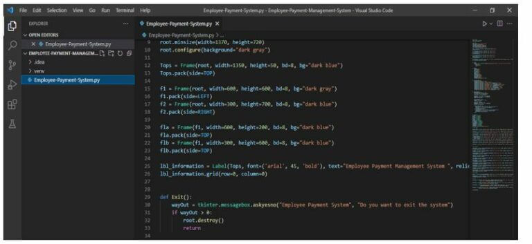 Python Projects with Database | Top Projects of Python with Database