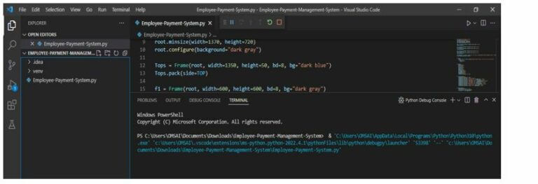 Python Projects with Database | Top Projects of Python with Database