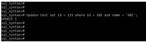 SQL Syntax | Overview and Various SQL Syntax with Examples