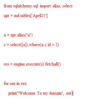 SQLAlchemy Alias | How to Use SQLAlchemy Alias with Examples?