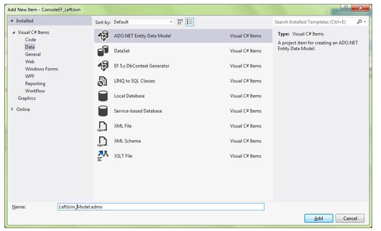 How To Use Left Outer Join In Entity Framework