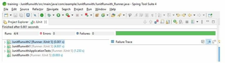 JUnit RunWith | Types and Steps to Create JUnit RunWith?