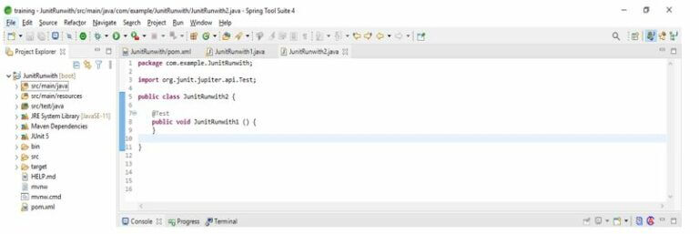 JUnit RunWith | Types and Steps to Create JUnit RunWith?