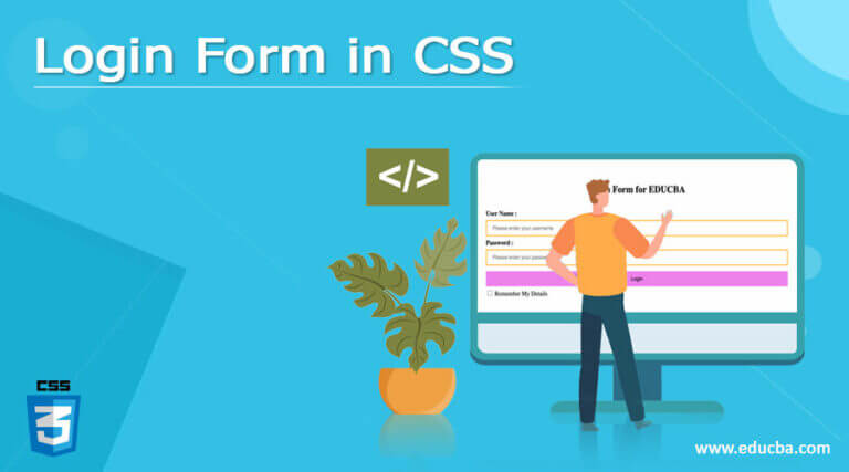 Login Form in CSS | How does CSS login form works?