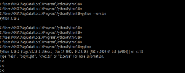 Python Installation