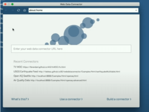 Tableau Web Data Connector | What is a tableau web data connector?