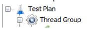 Test plan and Thread Group