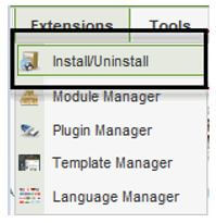 install and uninstall options