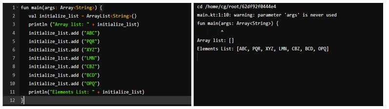 Kotlin Empty List How To Create Kotlin Empty List Function