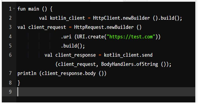 Kotlin HTTP Client 1