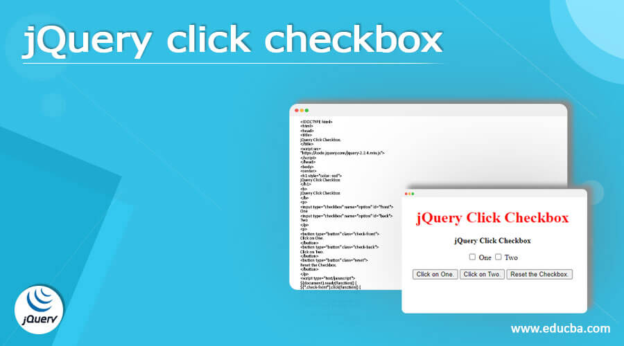 jQuery click checkbox