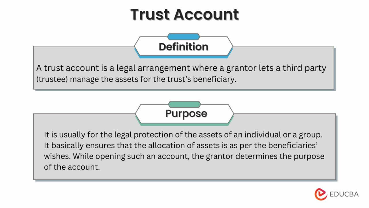 Trust Account Definition, Purpose, Types & Rules to Setup