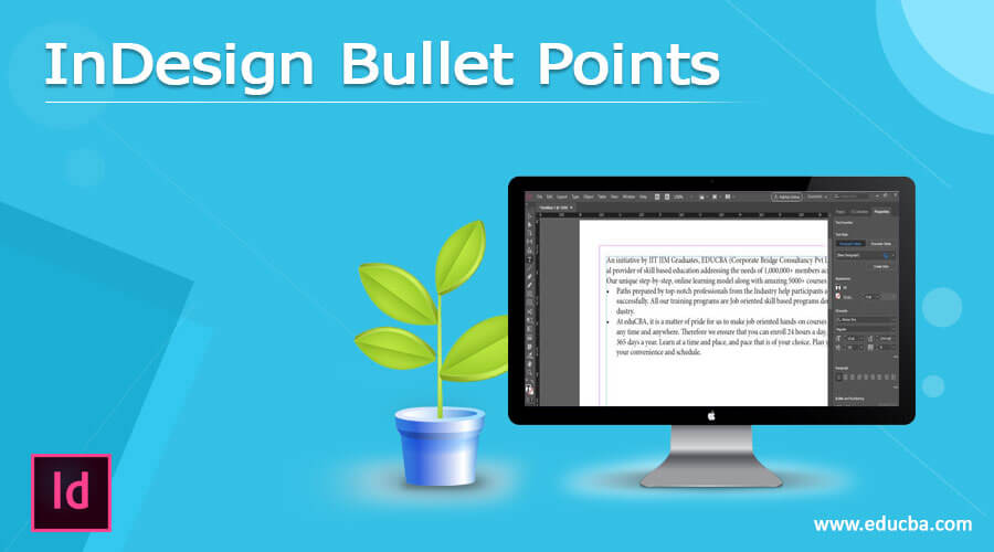 InDesign Bullet Points