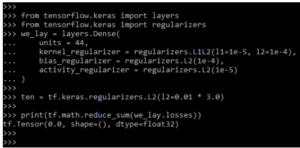 Keras Regularization | Techniques and their Implementation in TensorFlow
