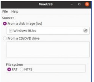 WoeUSB Ubuntu 3