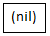 nil