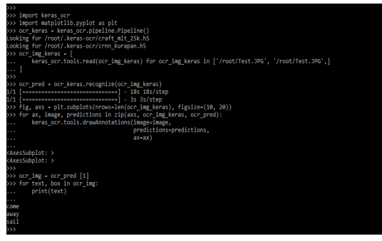 Keras OCR Extracting Text From Images Using OCR Model