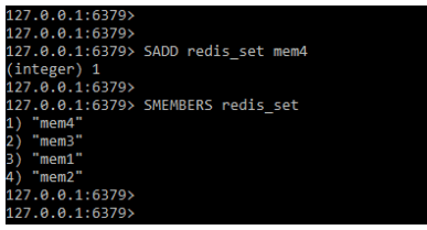 Redis SADD - Single Element
