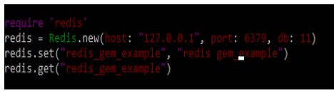 Creating the redis-rb file