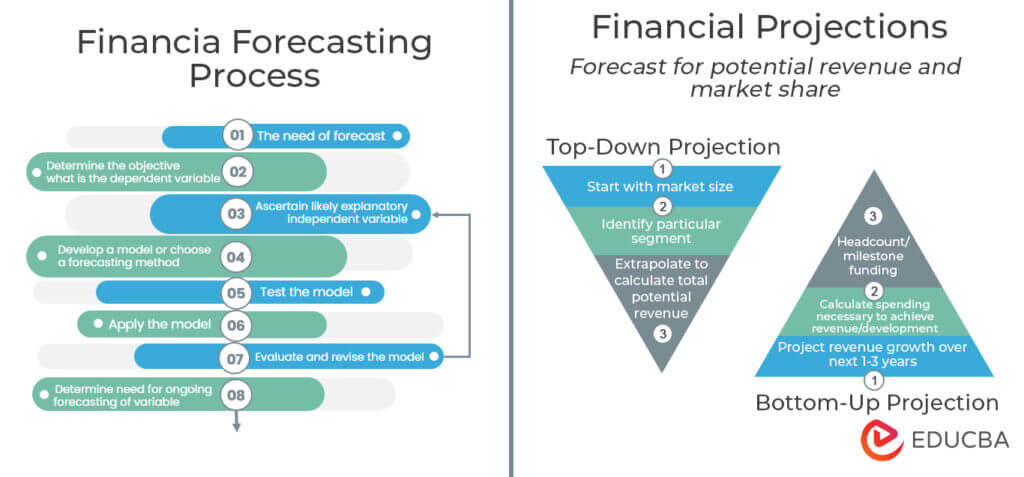 financial projections vs business plan