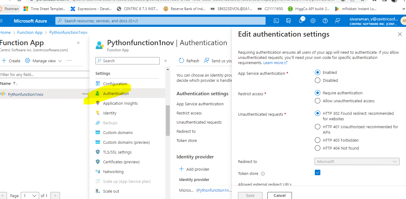 Azure Functions Authentication | How to Setup and Authorize Functions?