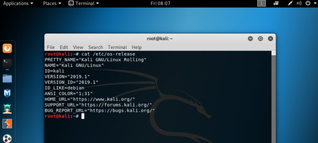Kali Linux Sources List - Operating system