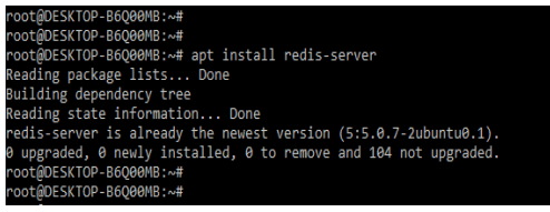 Redis Master Slave - Apt Command