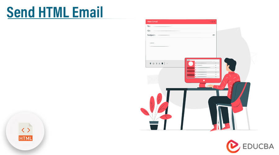 how to send an email through html