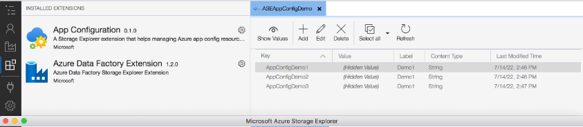 Azure Storage Explorer Download - macOS