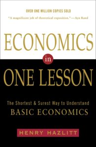 Economics Books- Economics in One Lesson