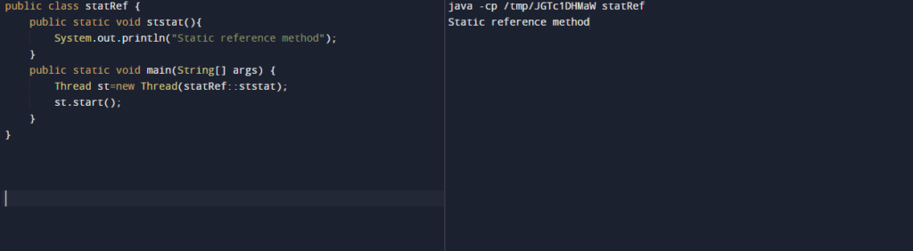 Java 8 Method Reference - Referring to the Functional Method Interface