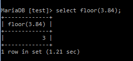 floor()