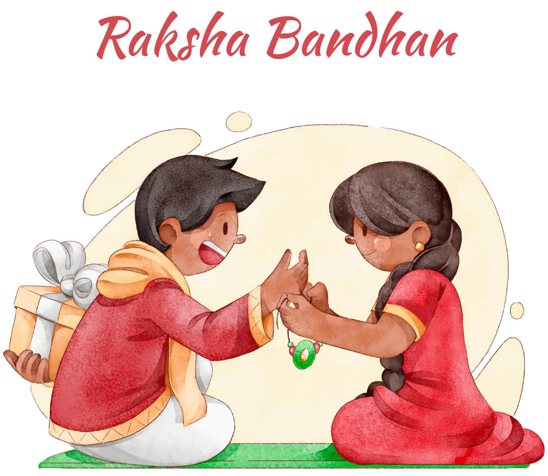 Raksha Bandhan Drawing | How to draw easy Raksha Bandhan drawing | India...  | Raksha bandhan drawing, Buddhist art drawing, Easy drawings