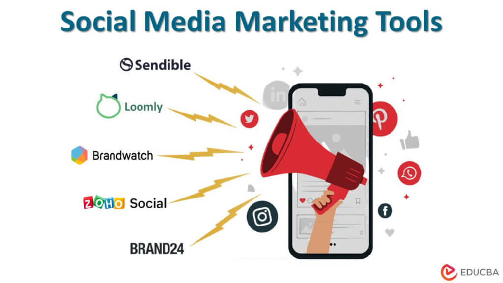  Social media marketing tools like Sendible, Loomly, Brandwatch, Zoho Social and Brand24 help businesses manage their social media accounts, engage with customers, and track their results.