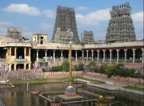 Madurai Meenakshi Temple Chitra Gopuram 2