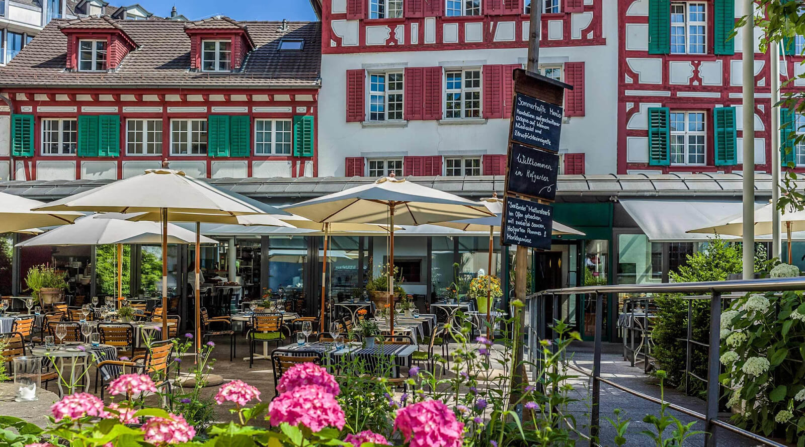 Restaurants in Switzerland - Hotel Hofgarten Restaurant