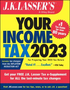 JK Lasser’s Your Income Tax 2023
