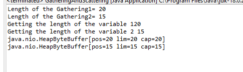 Java NIO ScatterGather 4