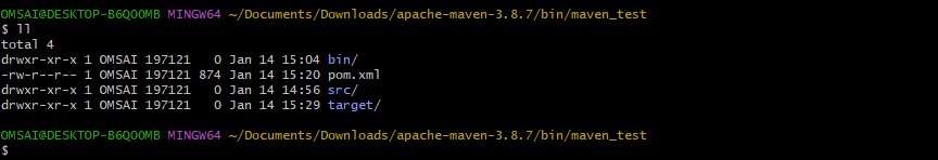 Java Project Maven 7